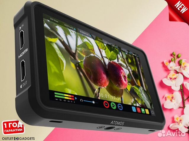 Atomos Ninja V (NEW Рекордер ) купить в Москве | Электроника | Авито