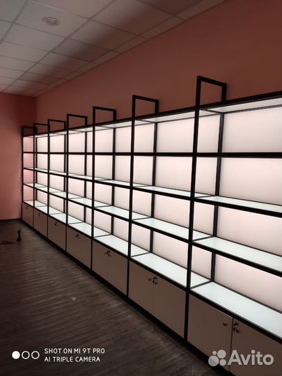 Витрины из алюминиевого профиля