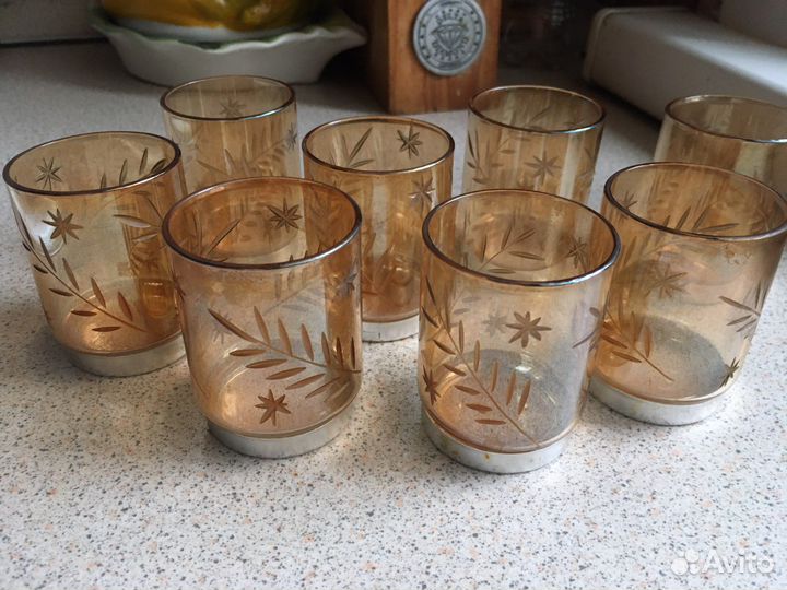 Фужеры стопки стаканы