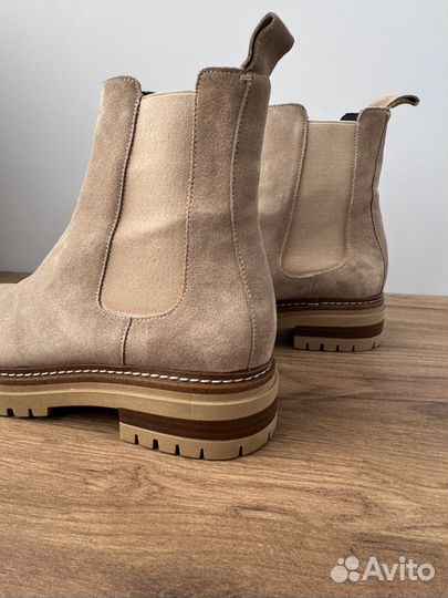 Сапоги женские натуральная замша