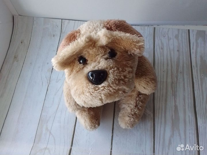 Собака игрушка мягкая