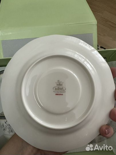 Чайная пара фарфор