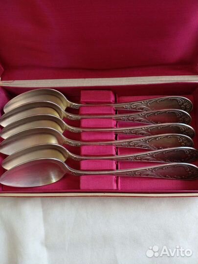 Набор мельхиоровых ложек СССР