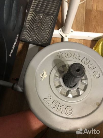 Гантели разборные