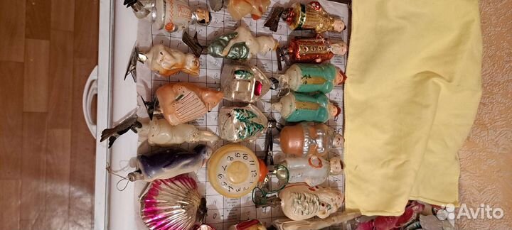 Елочные игрушки СССР