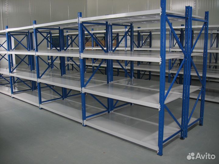 Стеллажи грузовые, металлические