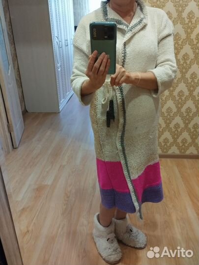 Кардиган домашний (можно для роспуска.)