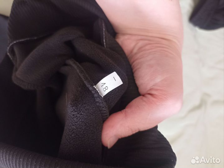 Лосины в рубчик