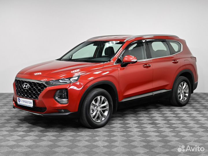 Hyundai Santa Fe 2.4 AT, 2019, 137 000 км