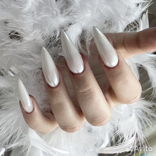 Маникюр гель лак педикюр наращивание