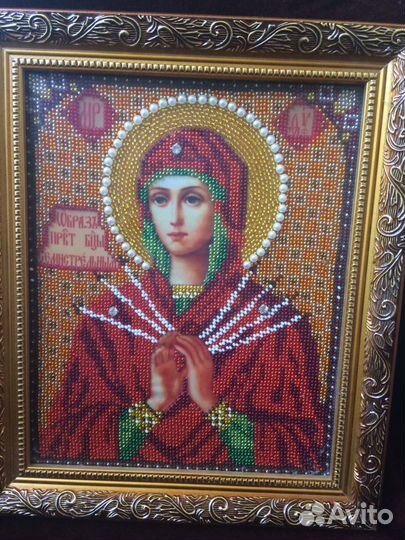 Картины вышитые бисером