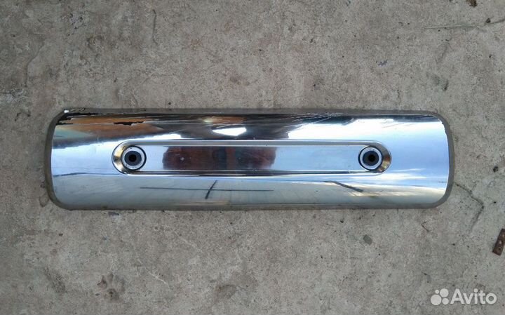 Накладка глушителя хром Suzuki SkyWave 400 ck43