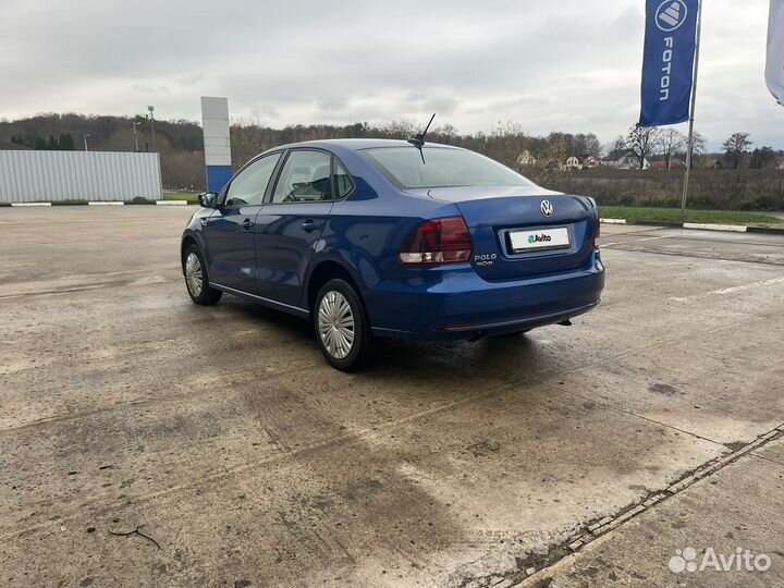 Volkswagen Polo 1.6 AT, 2019, 69 621 км