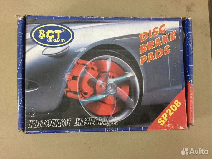 Тормозные колодки SCT renault trafic opel arena