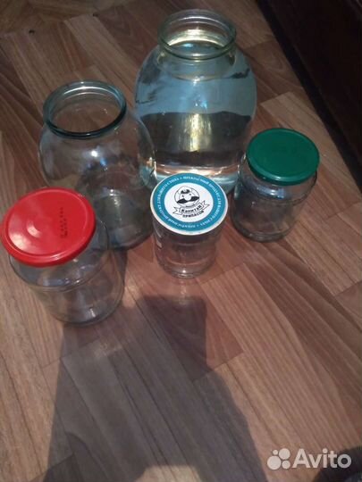 Банки 3л,2л,1л,0,9л,0,7л,0,5л