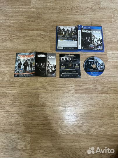 Диск на PS4 PS5 Rainbow six siege PS4 без дефектов