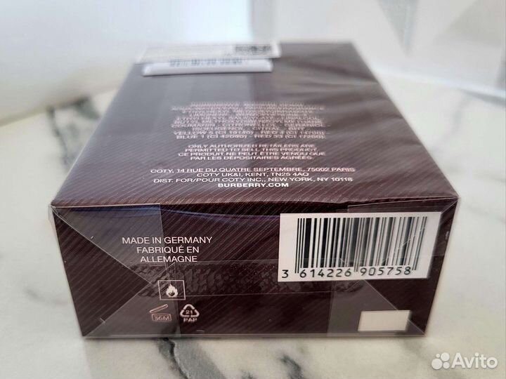 Burberry Classic for Men объёмом 100 ml Оригинал