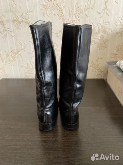 Военные сапоги чулки кожаные