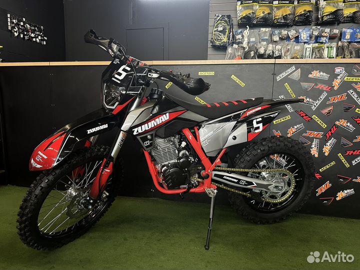 Эндуро мотоцикл zuumav K5lite Red