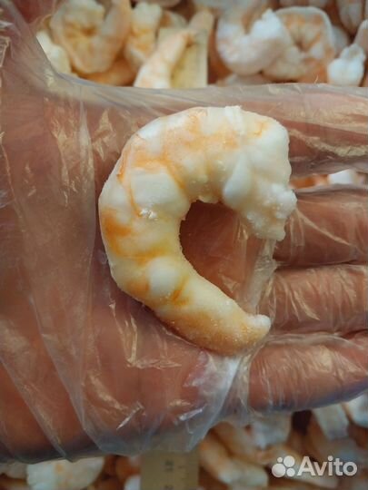 Креветки очищенные бланшированные 31/40