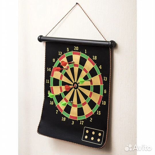 Дартс магнитный двухсторонний