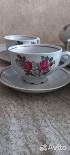 Советский фаянс Коралл дз