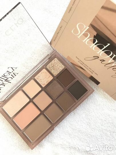 Тени Сlio Shade&Shadow Palette. Оттенок - 01 и 02