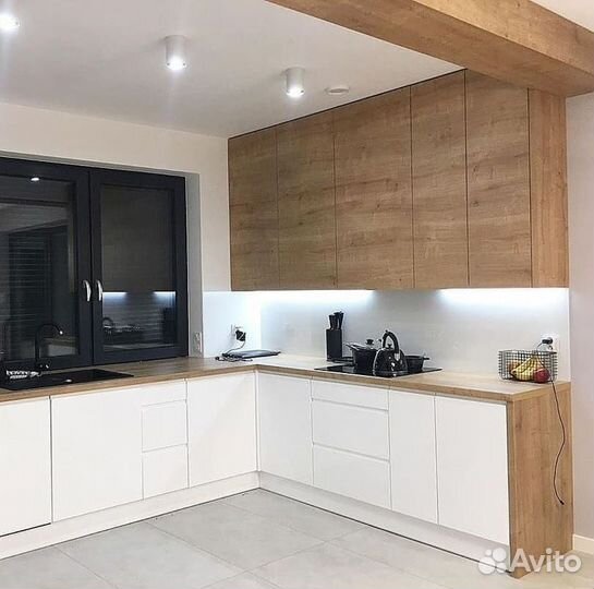 Кухонный гарнитур на заказ. Долговечные материалы