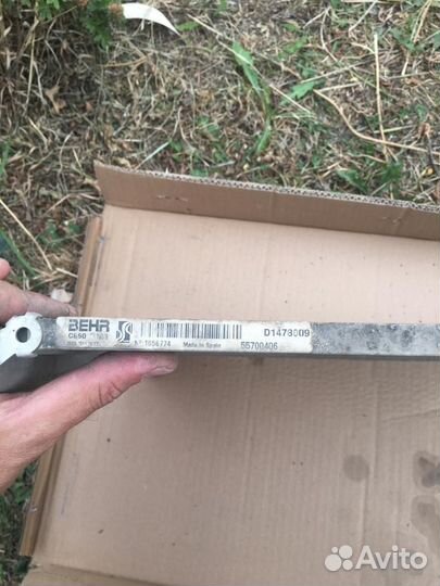 Радиатор кондиционера на Opel corsa D