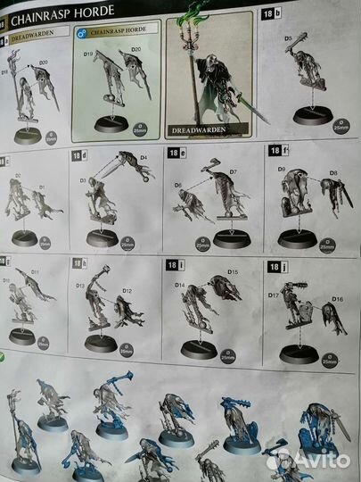 Warhammer Aos chainrasp horde