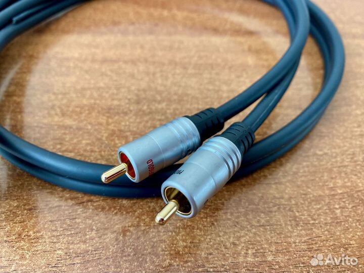 Кабель межблочный Profigold cable 2RCA-2RCA 1метр