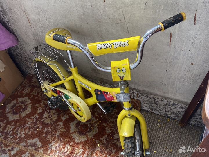 Детский велосипел Angruly Birds от 2,5 лет
