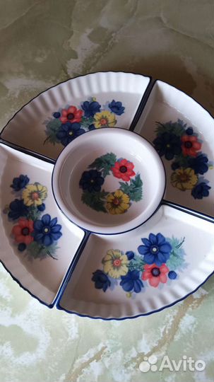 Менажница фарфор