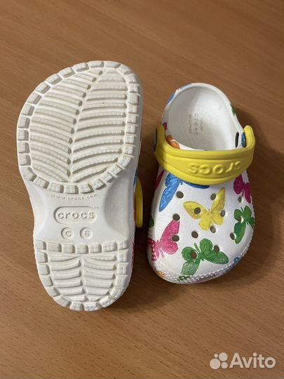 Шлепанцы crocs С6 оригинал
