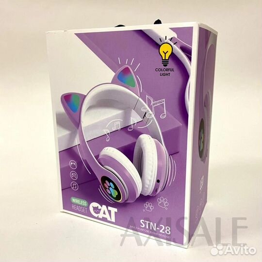 Наушники с ушками STN28