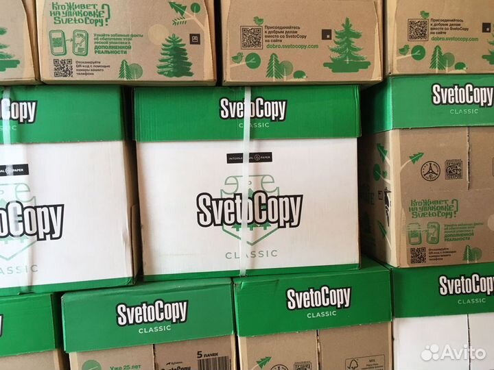 Офисная бумага svetocopy a4 (белая, оригинал)