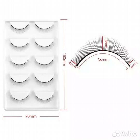 Новые накладные ресницы