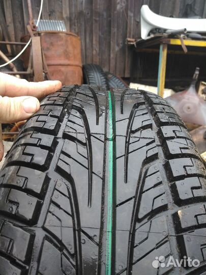 Колесо на Волгу с новой резиной задиак