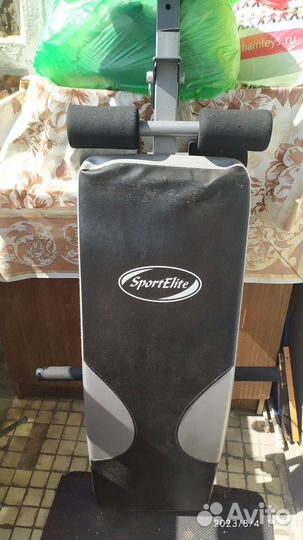 Скамья для пресса и спины