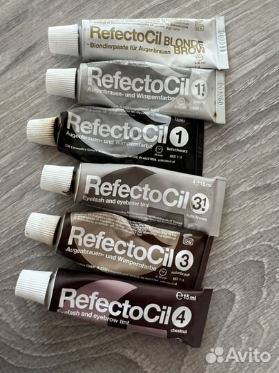 Краска для бровей, оксид, долговременная укладка