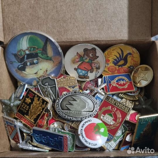 Значки СССР больше 100 штук (описание)