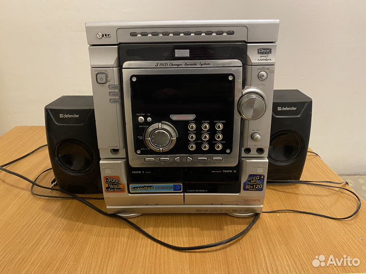 Музыкальный центр lg с караоке