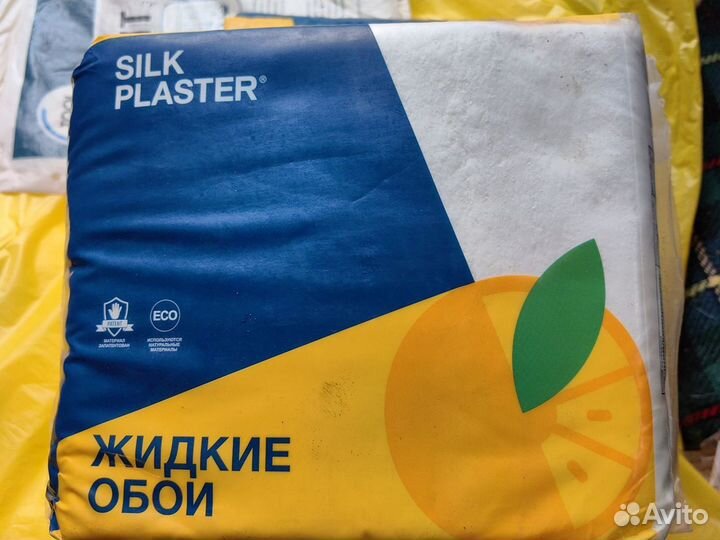 Жидкие обои silk plaster