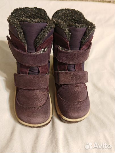 Ботинки зимние для девочки 26 р ессо