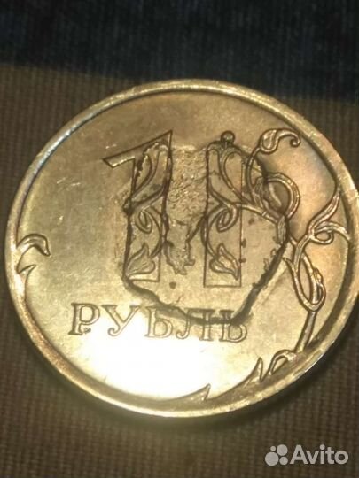 Монета очень редкий брак