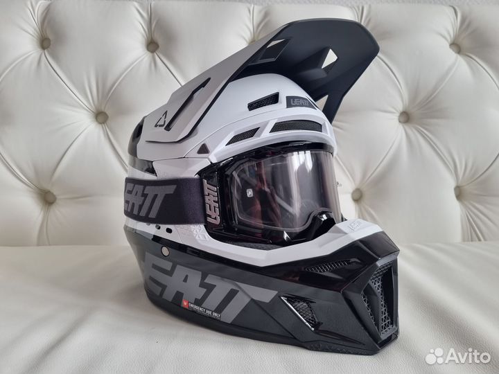 Pro Enduro Шлем Leatt Moto 8.5 Helmet Kit White