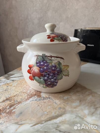 Кастрюля керамическая 3,8 л