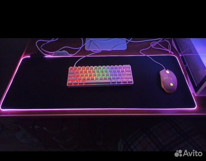 Коврик для мыши с подсветкой