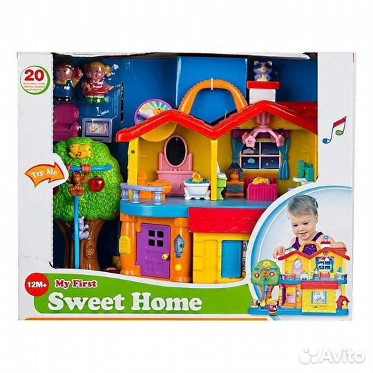 Набор развивающий Kiddieland Занимательный дом