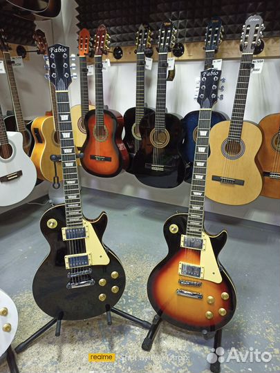 Электрогитара les paul